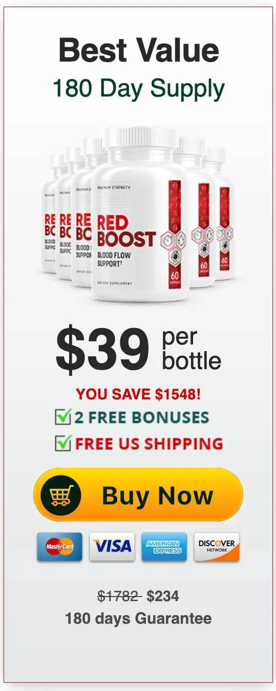 red boost 6 bottle order price